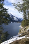 Lake Chelan - Jan,2013 122- Lakeshore Trail near Stehekin