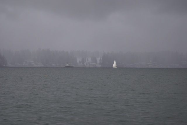 Winter Boating 018 - Budd Bay looking West