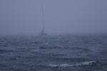 Winter Boating 037 - Budd Bay near Boston Harbor