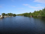 Channel leading to backcountry from Flamingo. Limited clearance & draft.