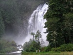 Chatterbox Falls, at it's highest in 8 years, according to the Ranger.  the Flow droped to half in about 6 hours.