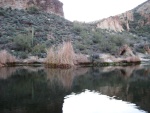 inside First Water bridge cove