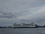 Two ferries passing at Thatcher Pass