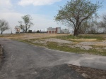 Entrance to park beside Norfolk Midtown Tunnel entrance.