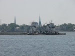 Highlight for Album: Work along the Elizabeth River,
dancing with the tugs.