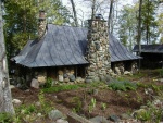 Built in 1923 - Cooper roof - stones from the shore of Lake Michigan.