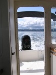 The weather on the way out to Friday Harbor.
