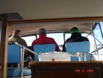 February: Moving Elliott's
boat from Semiahmoo to 
LaConner. Joe, Tom Sr & 
starcrafttom Tom.
