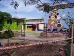Colourful elementary school in Mulege