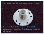 08 - Plastic TV Antenna Mount