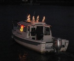 Heading out for Christmas Boat Parade