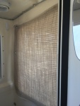 Snap-on curtains throughout