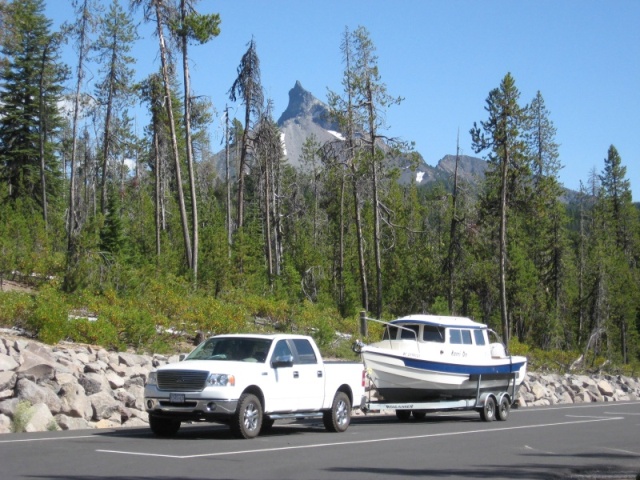 7000 ft up near Crater Lake Oregon