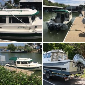 Deb geting ready for sea triales