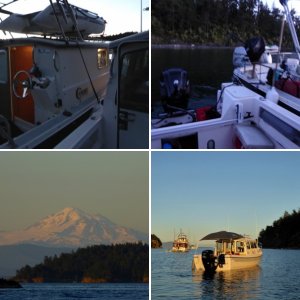 Leaving Swinomish Channel Friday afternoon June 30