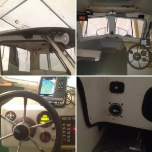 smaller Ritchie X10M mounted away from magnetics (don't use compass very often with GPS)