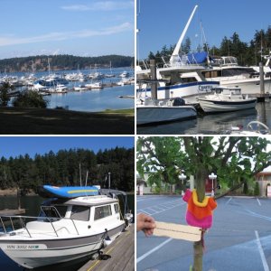 Meet Hank on Sea Skipper north of Orcas. One heck of an outfitted boat.