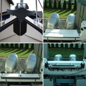 (B~C) powerwinch450, anchor by Beefy and extra roller mounted on a piece of that white cutting board material
