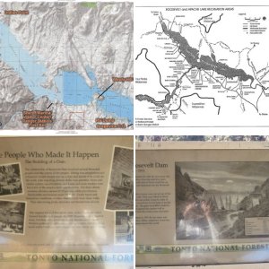Roosevelt Lake Map 1