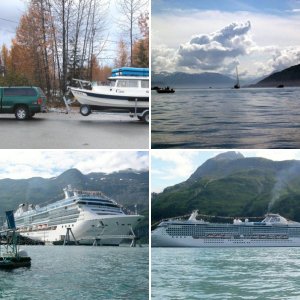 (AnchortownJim) At anchor in Hummer Bay PWS, 7/24/04