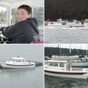 First Time Wet, Mercer Island Boat Launch, Lake Washington, 2-15-03