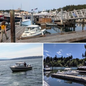 Langley (WA) - pizza and ice cream run