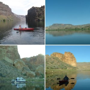 (B~C) cruising between spots on theOwyhee