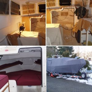 I widened the opening for the V-Berth. It makes a big difference for getting in an out. Also improves air circulation