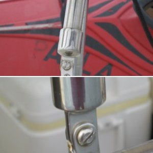 Cockpit rail fitting.  1\" bimini fitting.