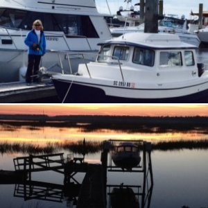At our dock Charleston SC