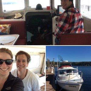 tied up at Port Ludlow, fun weekend