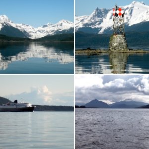 Sentinal Island & Benjamin Island in South Lynn Canal