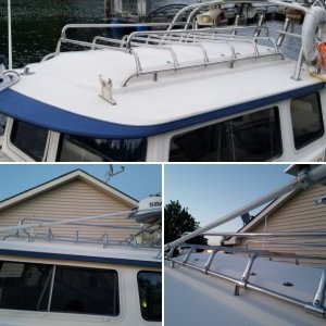 Cabin top rack