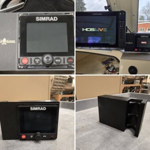 3D printed Autopilot box rear view