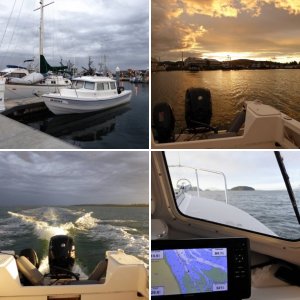 Arriving in Cap Sante Friday afternoon after leaving Sucia island in the morning and taking the scenic route.