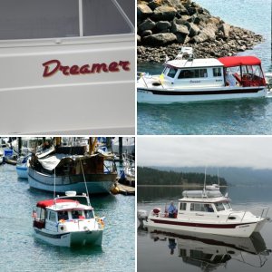 Dreamer as Media Boat for Reach for Hospice Race