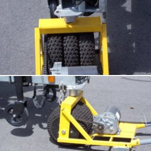 three wheel trailer mover with swing tongue