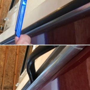Popped Out Rub Rail