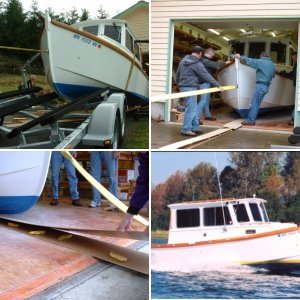 (Knot Yacht) Boat is ready to come out the door
