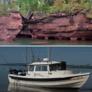 At home in the Apostle Islands, Lake Superior