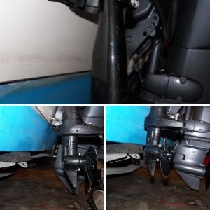 Suzuki 2.5 mounted on CD 16