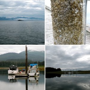 Couverden rock marks entrance to Swanson Harbor