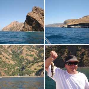 The Isthmas at Catalina Island.