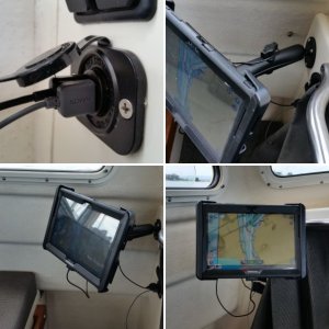 ram mount for tablet w/navionics 11/15