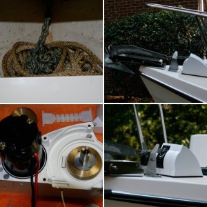Maxwell-HRC-6 - New Maxwell windlass replacement for Lewmar Pro Fish 700 Free Fall.