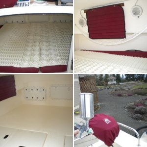 I finally got to use my new HVLP 2.5 spray gun. Big capacity for Gel Coat and Latex paints.