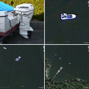 Caught by Satellite, Prevost Hbr. Stuart Is.