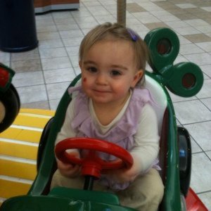Harper in Scooter