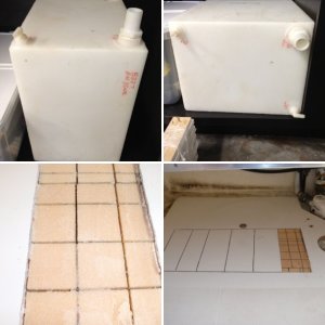 Deckplate under porta potti