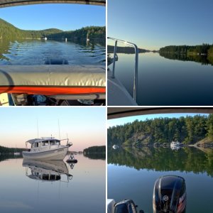 Departing the marina early on May 9th, before sunrise